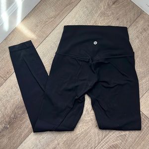 Align Black Leggings 25”